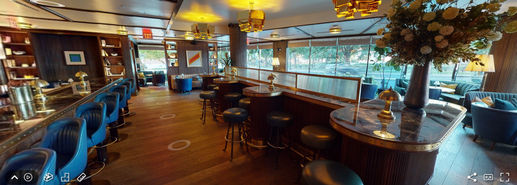 Exemple de valorisation 3D tourisme et hôtellerie dans un hôtel moderne